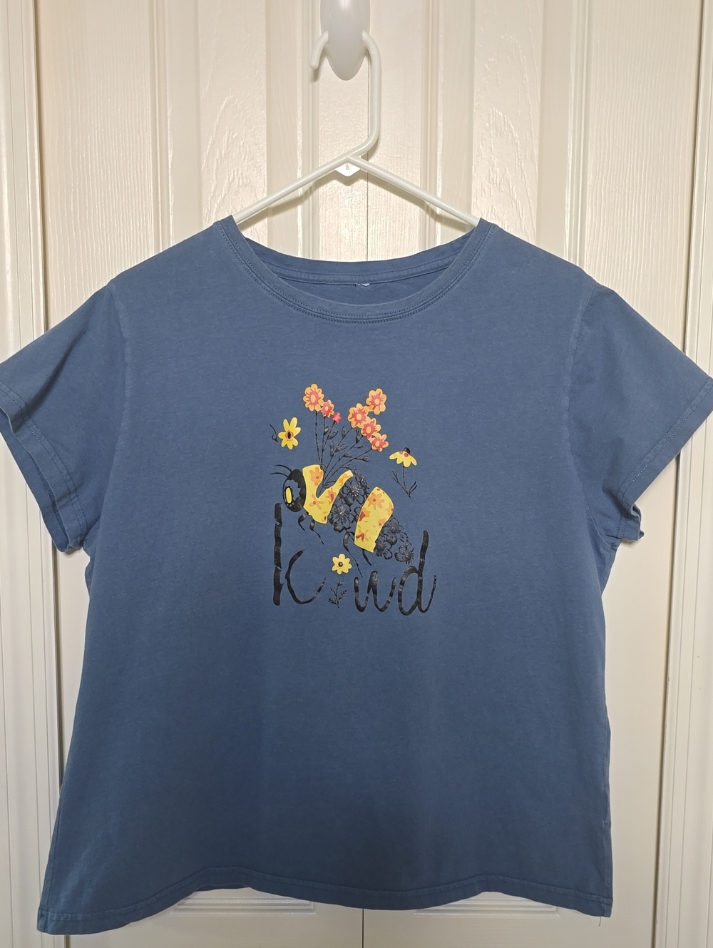 Blue 'Be Kind' Bee Graphic Tee